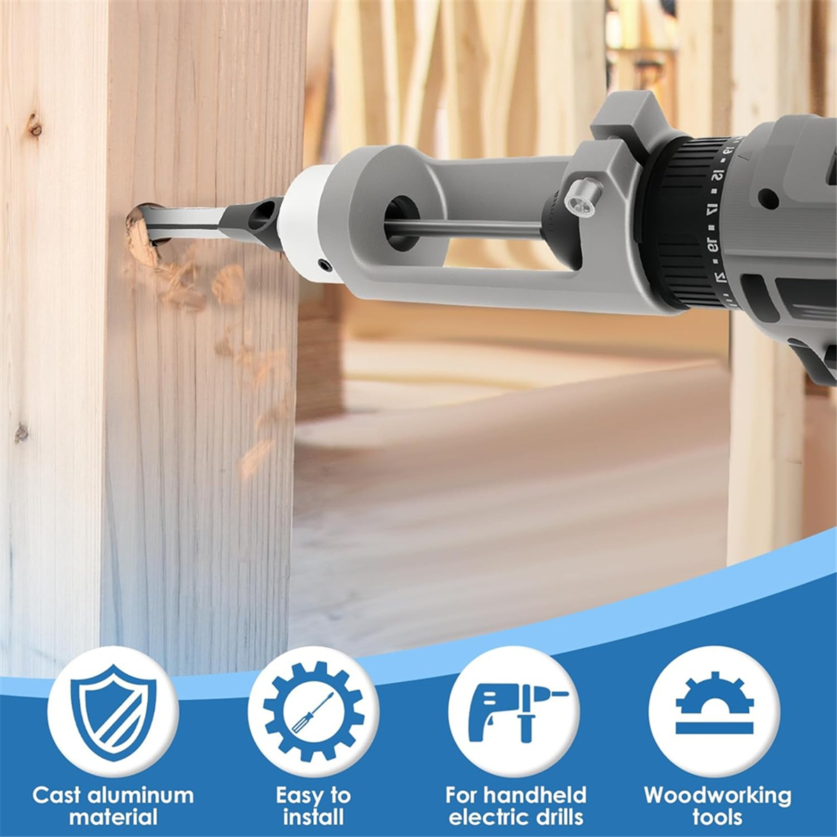 ABNJ Square Hole Drill Bit Ada – Woodworking Drills Bewertung und Preis