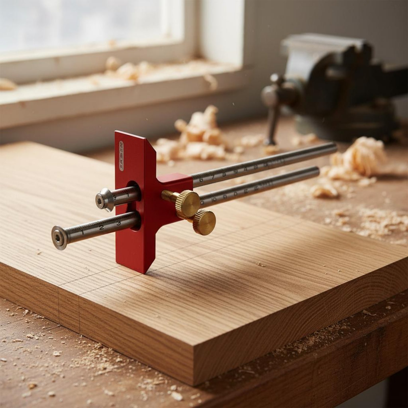 Double Head Marking Gauge Alum – Marking Gauge Tool Bewertung und Preis