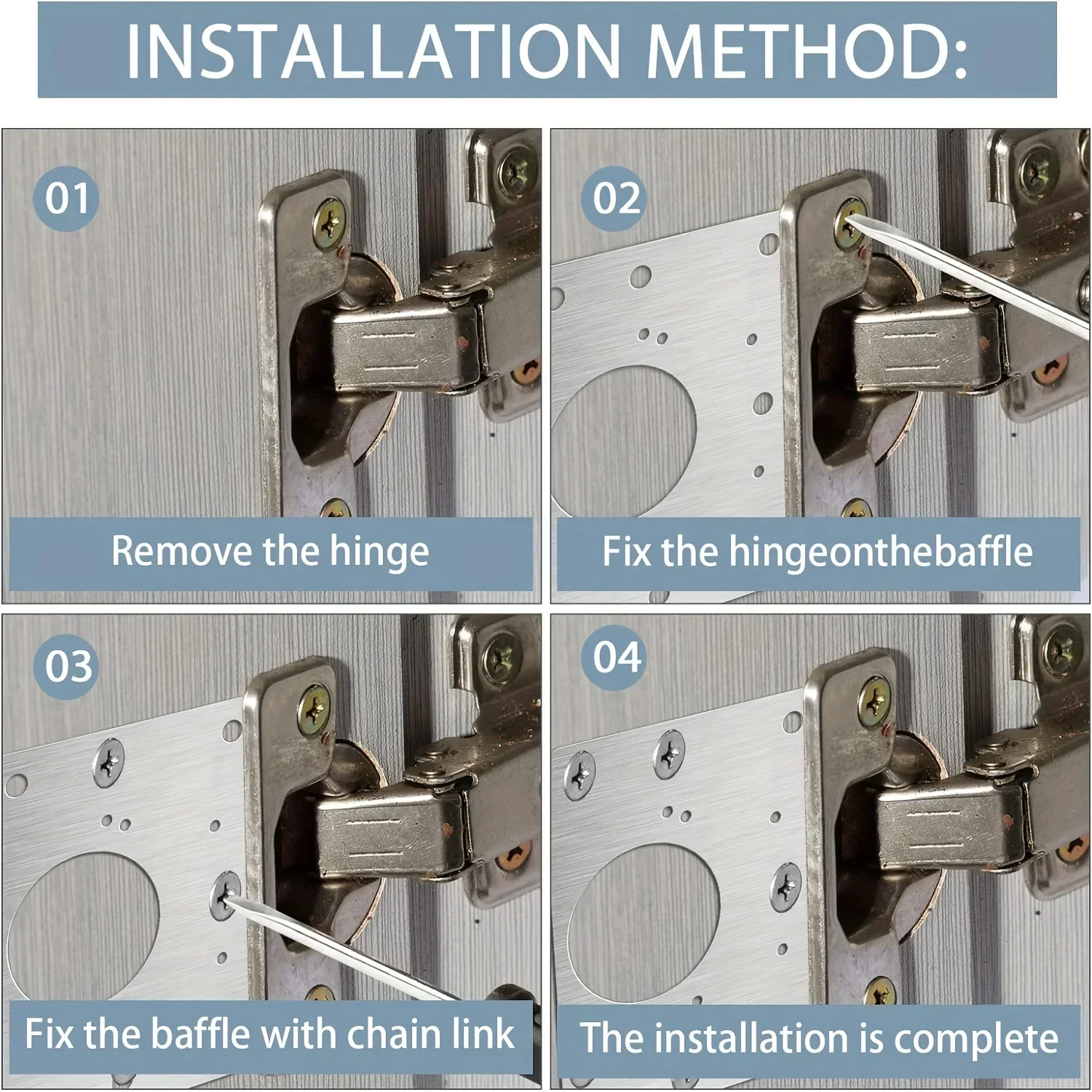 4-piece cabinet hinge repair p – Cabinet Scraper Set Bewertung und Preis