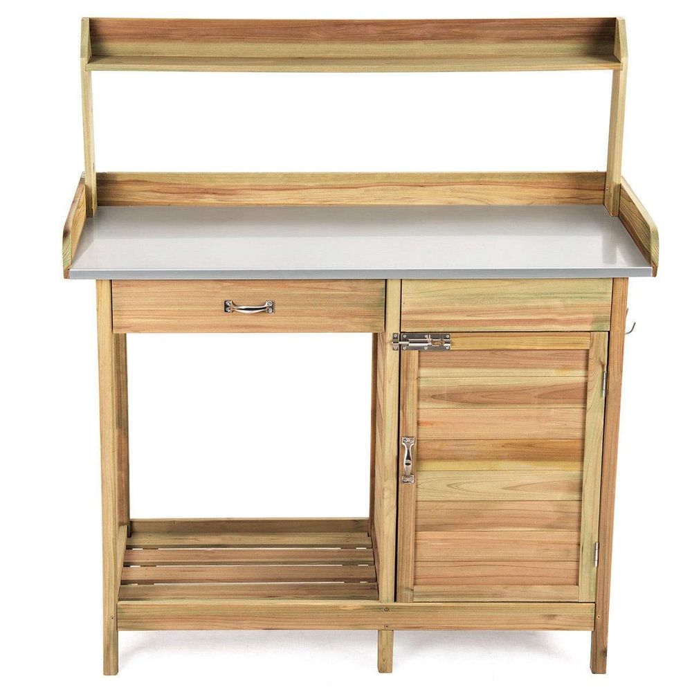 Garden Wooden Work Station Pot – Woodworking Workbench Bewertung und Preis