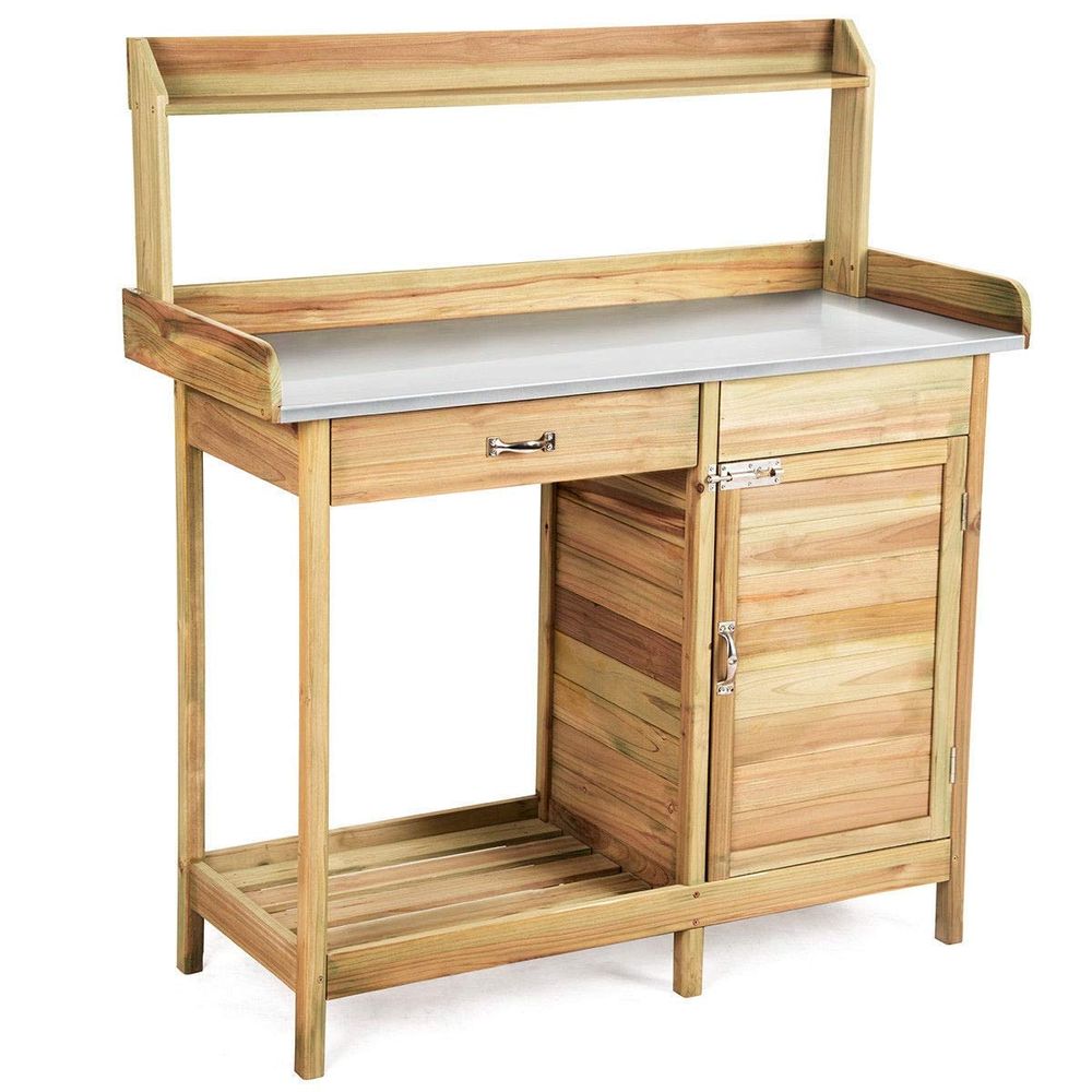 Garden Wooden Work Station Pot – Woodworking Workbench Bewertung und Preis