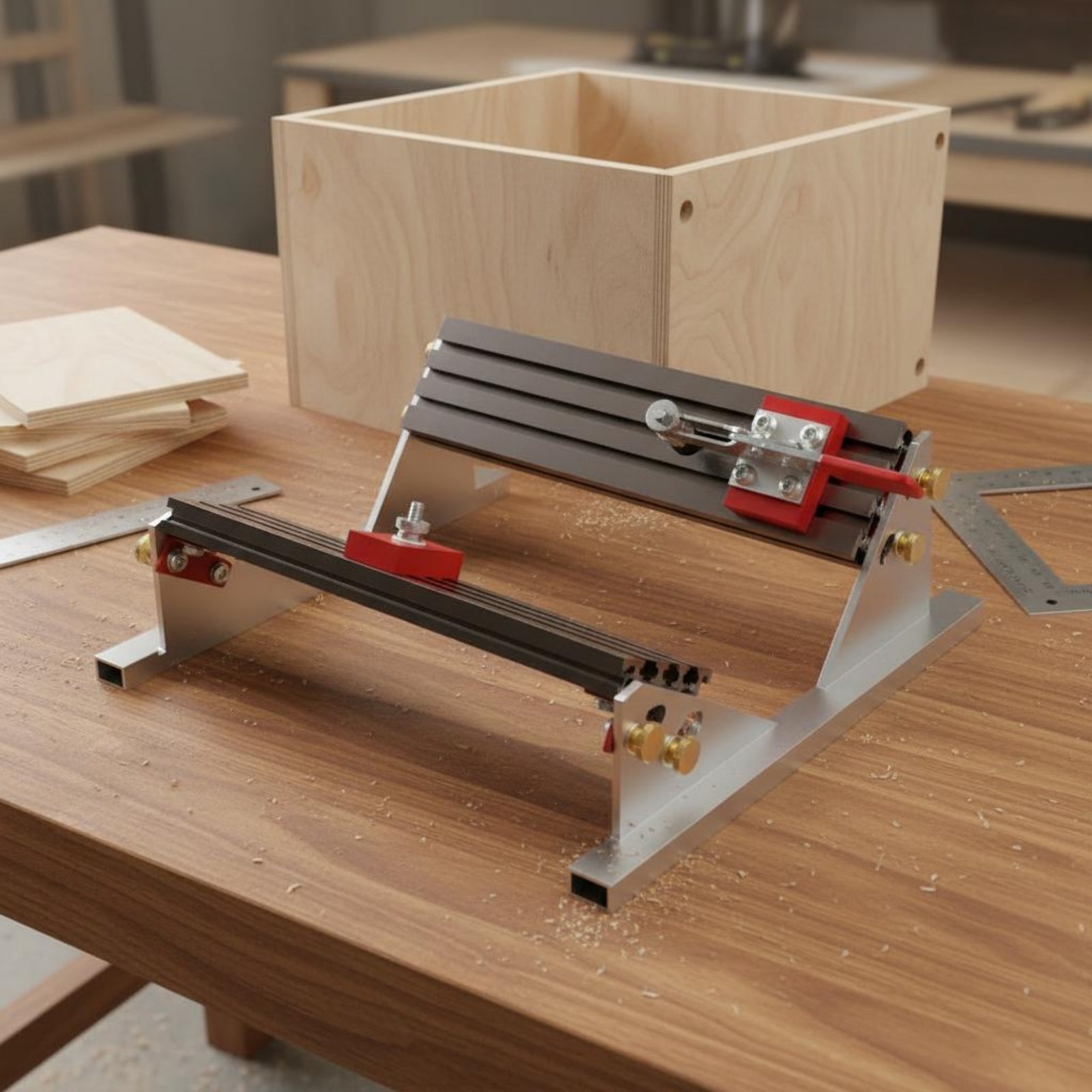 Drawer Positioner Jig Adjustab – Woodworking Jig Bewertung und Preis