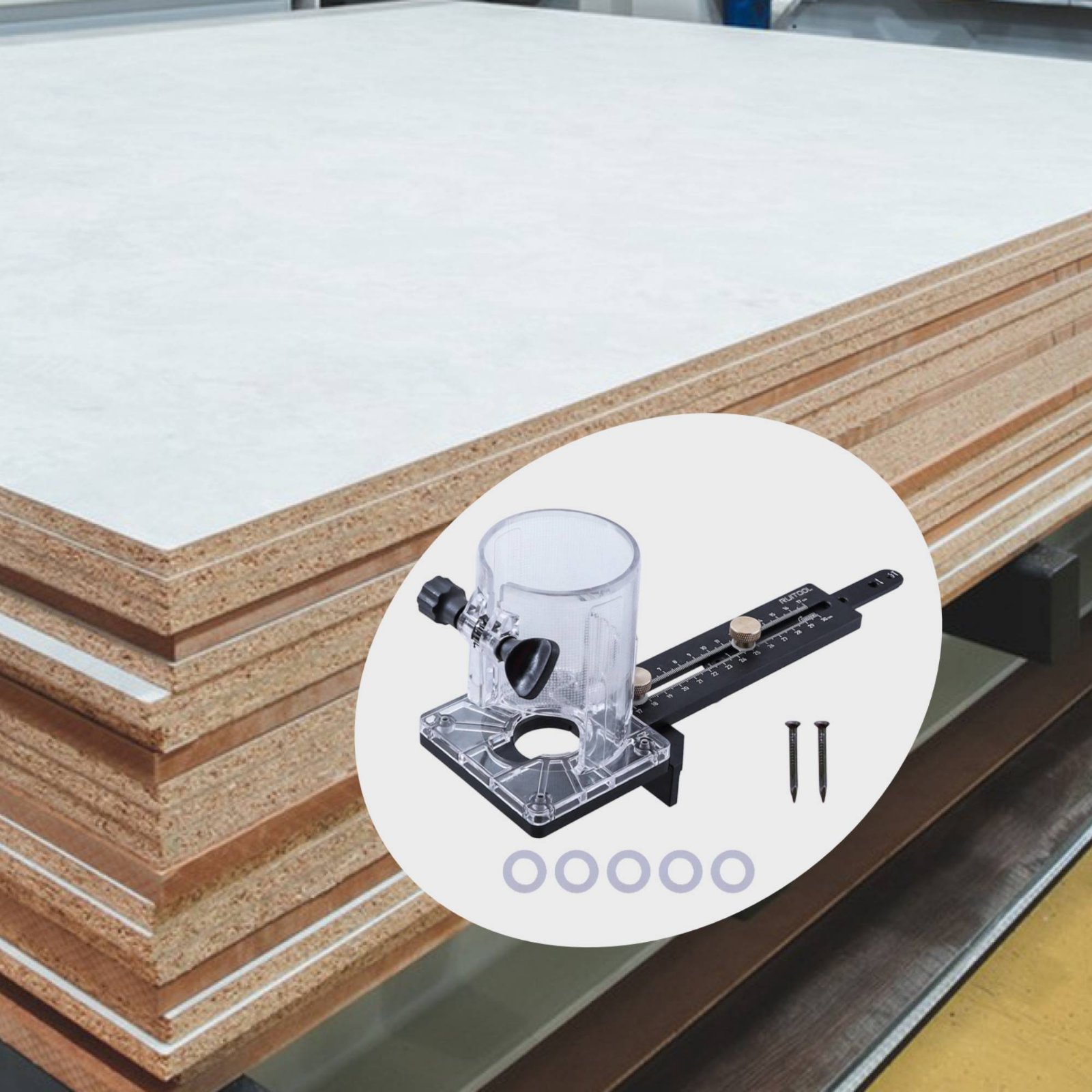 Router Circle Cutting Jig Mult – Woodworking Carpenter Bewertung und Preis