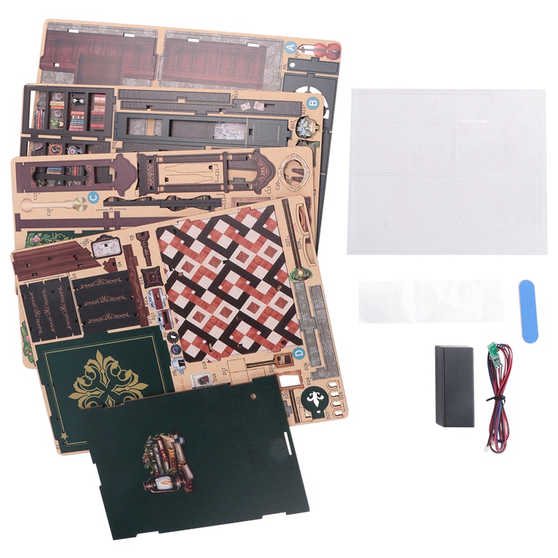 DIY Book Nook Owl Bookstore Ki – Woodworking Kits For Adults Bewertung und Preis