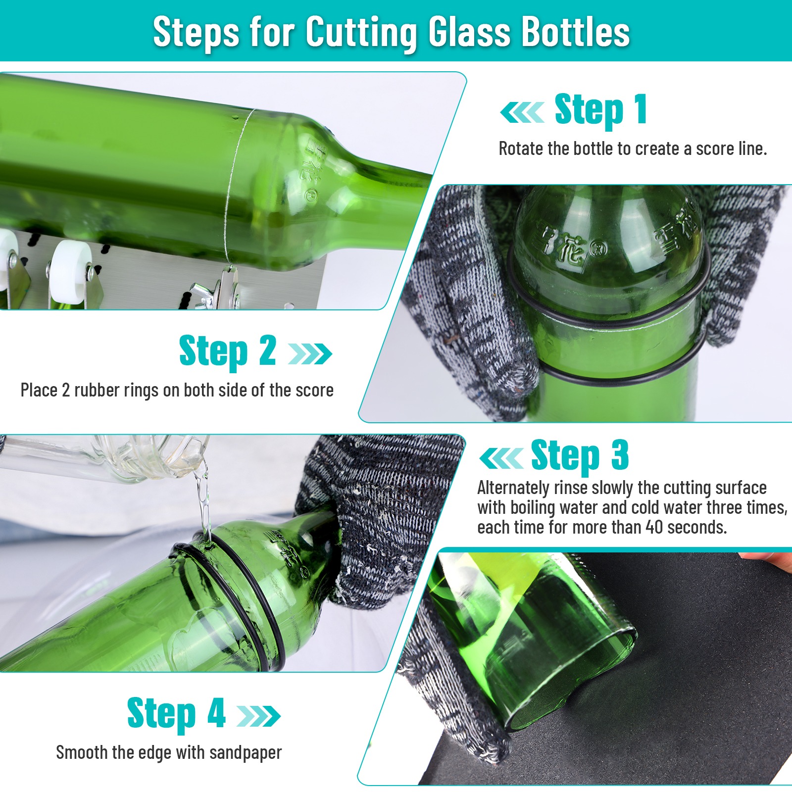 DIY Glass Bottle Cutter Adjust – Woodworking Manufacturing Bewertung und Preis